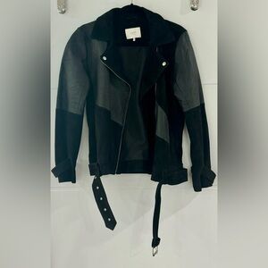 Just female leather and suede jacket - never worn
